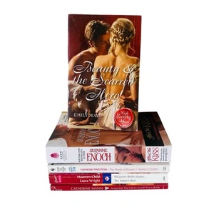 5 x Erotic Romance Love Fiction Books PB - Mills & Boon Loveswept High Society - Foto 1 di 15
