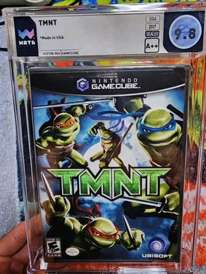 TMNT - (Nintendo GameCube, 2007)  Factory Sealed Graded - WATA 9.8 A++ TURTLES!  - Image 1 of 2