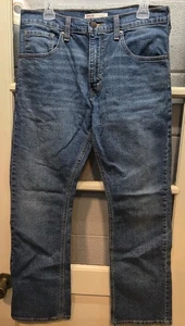 Levi Strauss Signature Jeans 32x30 Men’s Bootcut Blue Denim Five Pocket - Picture 1 of 5