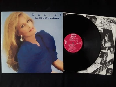 Dalida – Le Sixième Jour - LP - 33T - Fra 1986 - VG+/VG+ - Photo 1/2