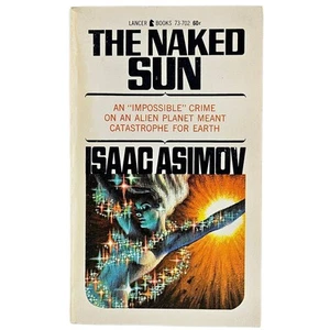 Isaac Asimov The Naked Sun 1968 Vintage Science Fiction Mystery Paperback Book - Picture 1 of 4
