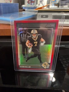 2024 Score Red Zone Parallel #/20 Taysom Hill #204 New Orleans Saints - Picture 1 of 2