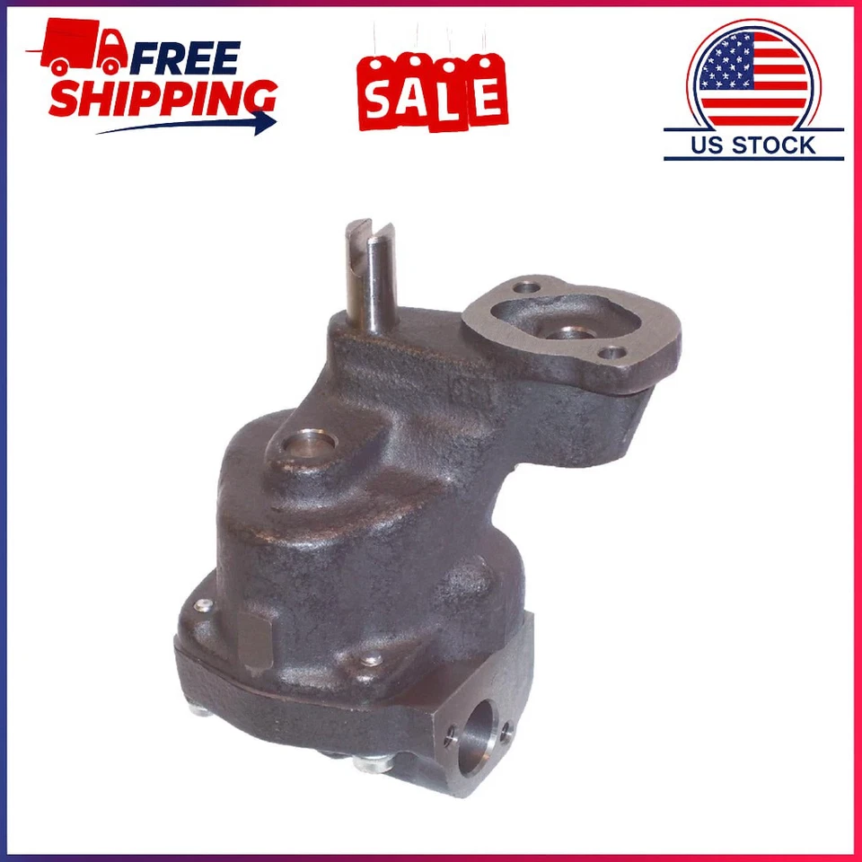 Melling 10555ST Shark Tooth Oil Pump, High-Volume, High-Pressure - SB Chevy Foto 1 de 1