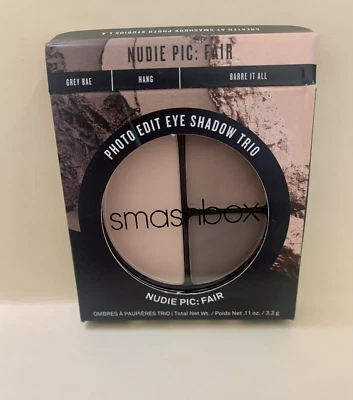 Photo Edit Eyeshadow Trio by Smashbox, Nudie Pic-Pick Shade- New in Box - Image 1 of 2