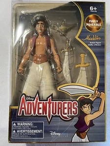 ALADDIN Disney Store Adventurers Fully Poseable 1999 12” Action Figure Vintage - Picture 1 of 9