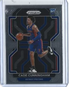 Cade Cunningham 2021-22 Panini Prizm Base Rookie RC #282 Detroit Pistons NBA - Picture 1 of 2