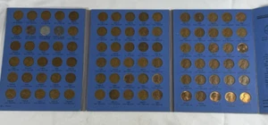 Complete Lincoln Wheat Penny Cent Collection Whitman Album 1941 - 1974 P D S Set - Picture 1 of 5