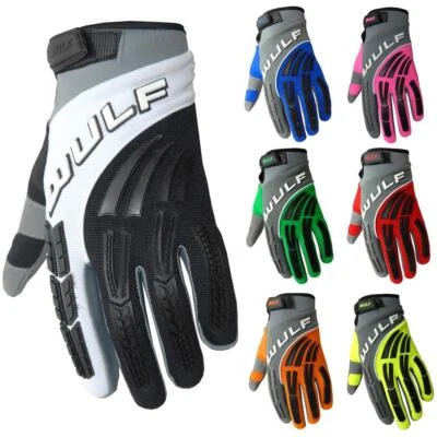 Wulfsport Adult Motocross Shadow Gloves MX Off Road Motorcross Quad Glove - Image 1 of 4