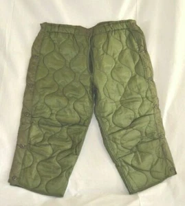Pantalones militares de EE. UU. para clima frío forro para hombre Field OG106 - Imagen 1 de 5