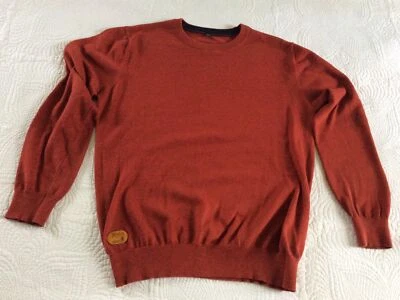 Mens Ladies Khalua Sweater Rusty Red Size L-XL Pullover Size? Men’s S ? - Image 1 of 4