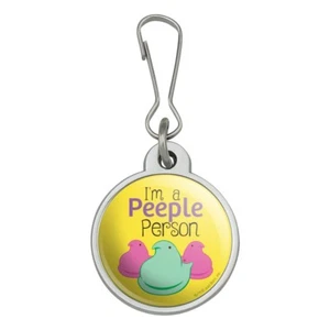 I'm A Peeple Person Peeps Chaqueta Bolso de Mano Cartera Cremallera Tirar Dije - Imagen 1 de 4