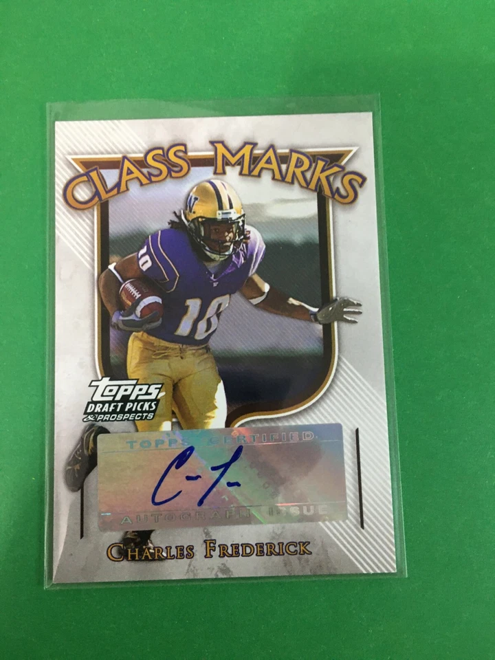 F146,759 2005 Topps Draft Picks and Prospects Class Marks Auto Charles Frederick - Image 1 of 1