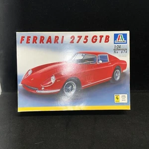 OPEN BOX Italeri 1:24 Scale Plastic Model Kit FERRARI 275 GTB / 4 No. 676 - Picture 1 of 16