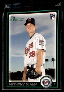 2010 BOWMAN DRAFT PICKS & PROSPECTS ANTHONY SLAMA RC MINNESOTA TWINS #BDP62 - Picture 1 of 2