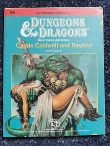 TSR Dungeons & Dragons Original B9 Castle Caldwell and Beyond 1985 9143 VG+ - Picture 1 of 1