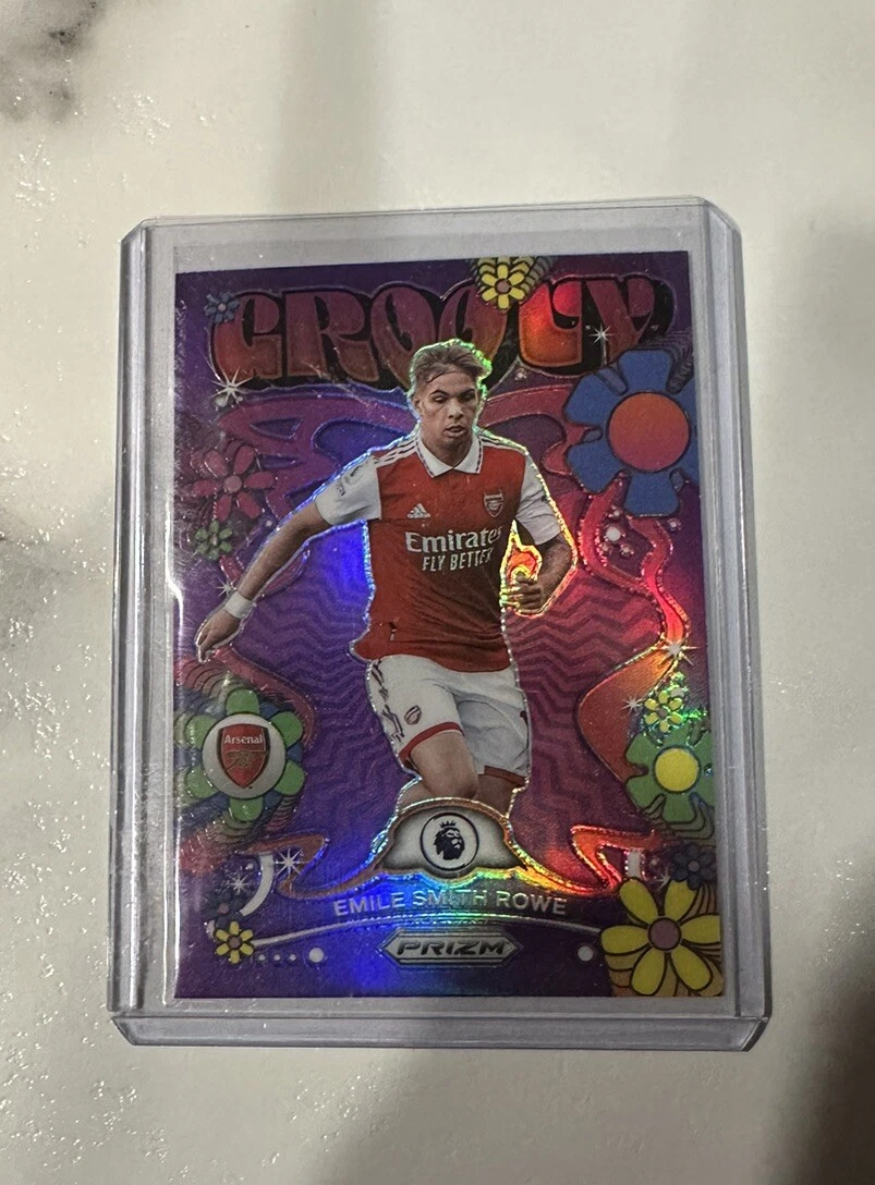 Emile Smith Rowe Groovy 2022-2023 Panini Prizm Premier League SSP