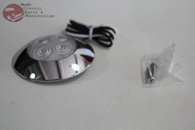 Casa rodante cámper camión autocaravana luz interior personalizada lámpara courtesey blanca LED lente transparente Foto 1 de 4