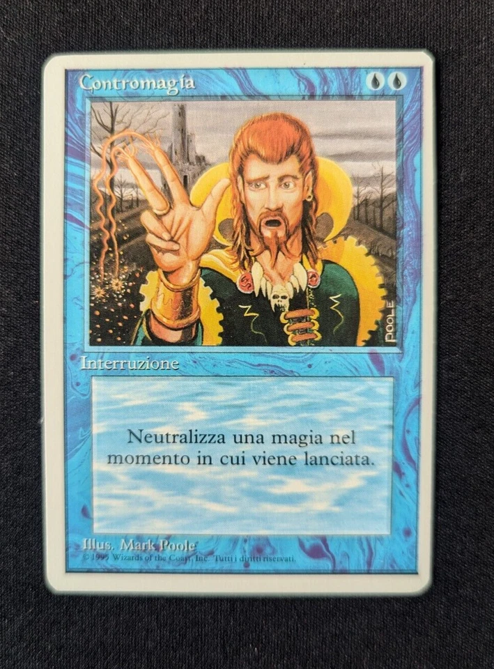 Magic Mtg Italian 4th Edition Counterspell   near mint - Image 1 of 1
