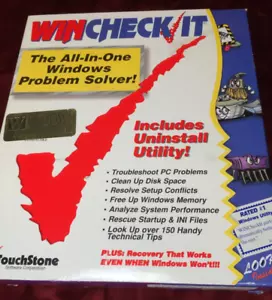 Vintage Software "WinCheckIt," the All-In-One Problem Solver - Picture 1 of 7
