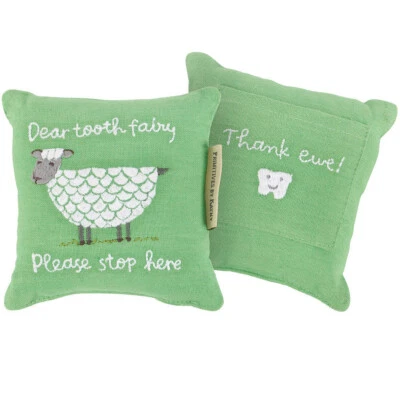 Primitives by Kathy - Little Farm Tooth Fairy Pillow - 117861 - Image 1 of 4