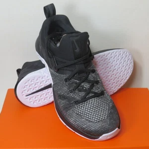 Nike Metcon Flyknit 3 Cross Fit Shoes Black AQ8022-001 Size Men 8 - Wmns 9.5 NIB - Picture 1 of 12