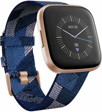 Fitbit Versa 2 Special Edition Alexa Built-in Health & Fitness Smartwatch - Navy/Pink