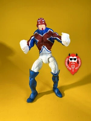 Capitán Gran Bretaña *** Marvel Legends Hombre Gigante Baf ToyBiz Toy Biz Excalibur WD06 Foto 1 de 4