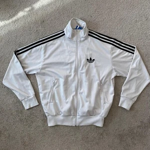 Adidas Originals Firebird Trainingsjacke Jacke weiß Gr. XL Retro Vintage TIP TOP - Bild 1 von 2
