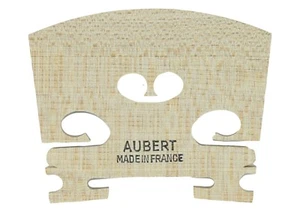 Aubert aged maple uncut violin bridge blank 1/4 size made in France free postage - Imagen 1 de 4