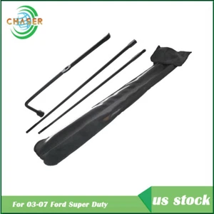 For Ford Super Duty F250-F550 Spare Tire Lug Wrench Set Tire Ext Tools Kit Bag - Picture 1 of 6