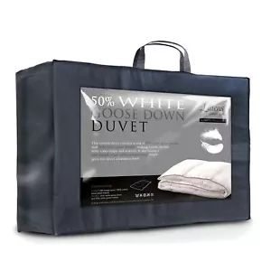 Ultimate Emperor Size 50% Goose Down & Feather Duvet Quilt 280TC Cotton Case - Picture 1 of 8