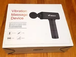 Merach Massagepistole Handgerät Tiefengewebe Muskelmassagegerät rot - Bild 1 von 5