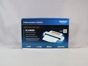 *NEU* Brother DS-920DW WLAN Duplex mobiler Farbseitenscanner weiß, Schreibtisch - Bild 1 von 1