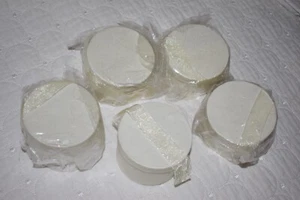 New Lot of 5 Paper Craft Boxes Trinket Jewelry Birthday Party Favors Natural  - Picture 1 of 4