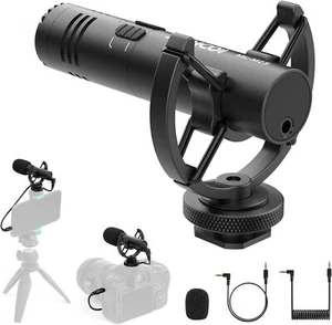 Micrófono de video profesional SYNCO M2S para teléfono inteligente con cámara DSLR - Imagen 1 de 8