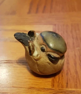 Vintage Tremar Pottery Cornwall Fledgling Baby Bird Stoneware figurine - Picture 1 of 5