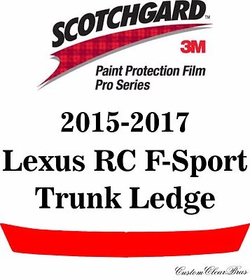3M Scotchgard Paint Protection Pro Series 2015 2016 2017 2018 Lexus RC F-Sport Foto 1 de 3