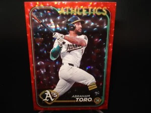 2024 Topps Actualización Béisbol Rojo Crackle Foilboard #US85 ABRAHAM TORO 135/199 - Imagen 1 de 1