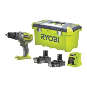 RYOBI R18PD3-220T 18V Impact Driver 50Nm Vit 500-1800 RPM 13mm 2.0 Ah Batteries - Picture 1 of 3
