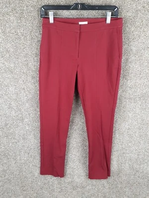 Pantalón J Jill Premium Bi-Elástico Mujer 4 Rojo Arándano Tiro Medio Elastizado Carrera Nuevo con Etiquetas Foto 1 de 4