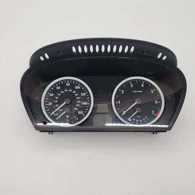 BMW E63 E64 645 2004 2005 serie 6 instrumentos velocímetro medidor panel fabricante de equipos originales Foto 1 de 4
