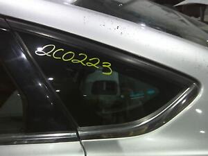 2013 - 2020 Ford Fusion Driver LH Left Quarter Window Glass