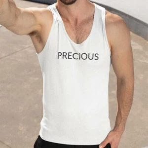 PRECIOSO tanque unisex simple mínimo impreso de un revestimiento - Imagen 1 de 9