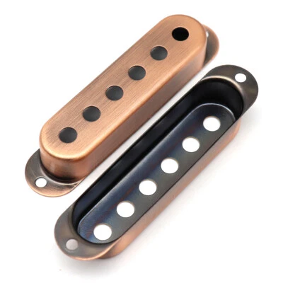  Cubierta de pastilla de bobina única de latón para guitarra 48/50/52 mm para guitarra eléctrica ST SQ Foto 1 de 2