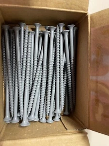Grip-Rite Philips Bugle-Head Coarse Thread Deck Screw 4 in. 1.08 lbs with box - Picture 1 of 2
