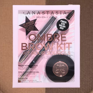 Anastasia Beverly Hills Ombre Kit Dark Brown – Brow Defining Powder Set - Picture 1 of 4