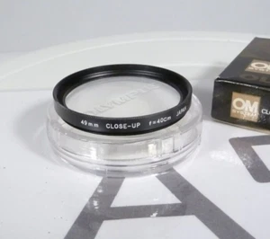 Genuine Olympus OM 49mm Close-Up Lens Boxed refm - Picture 1 of 1
