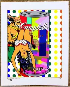 Street Art Pop Art Urban Graffiti SIGNED LTD ED ART Print CleverVision Art Labs - Picture 1 of 1