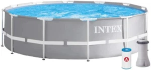 Intex 26716 Pool Round Frame 366 x 99 cm mit Pumpenfilterset - Bild 1 von 1