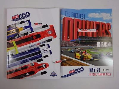 2017 Indianapolis 500 101st Running & INDYCAR GP Program w Starting Line-Up - Image 1 of 4